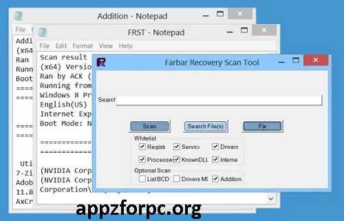 Download Farbar Recovery Scan Tool Free For 64-Bit