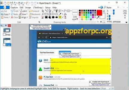 HyperSnap Full Setup Free Download For Windows