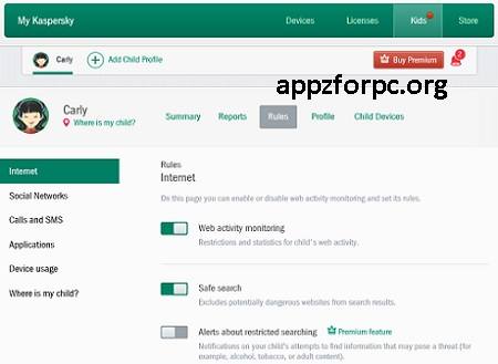 Download Kaspersky Safe Kids For Windows/MacOS