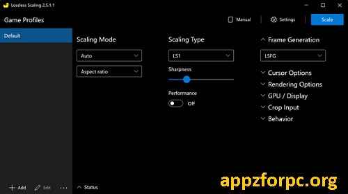 Lossless Scaling Free Download For Windows 10/11