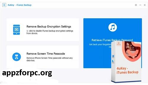 4uKey - iTunes Backup Free Download For Windows & Mac